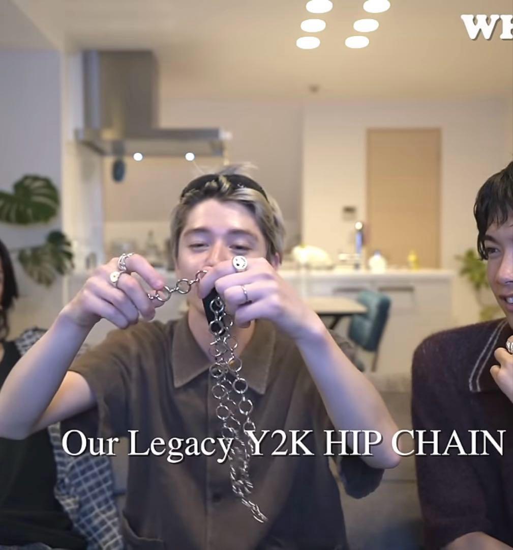 ローズ着用　Our Legacy Y2K Hip Chain