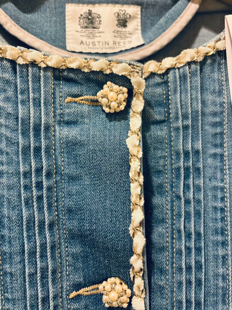 【新品タグ付】オースチンリード　デニム　ジャケット 38