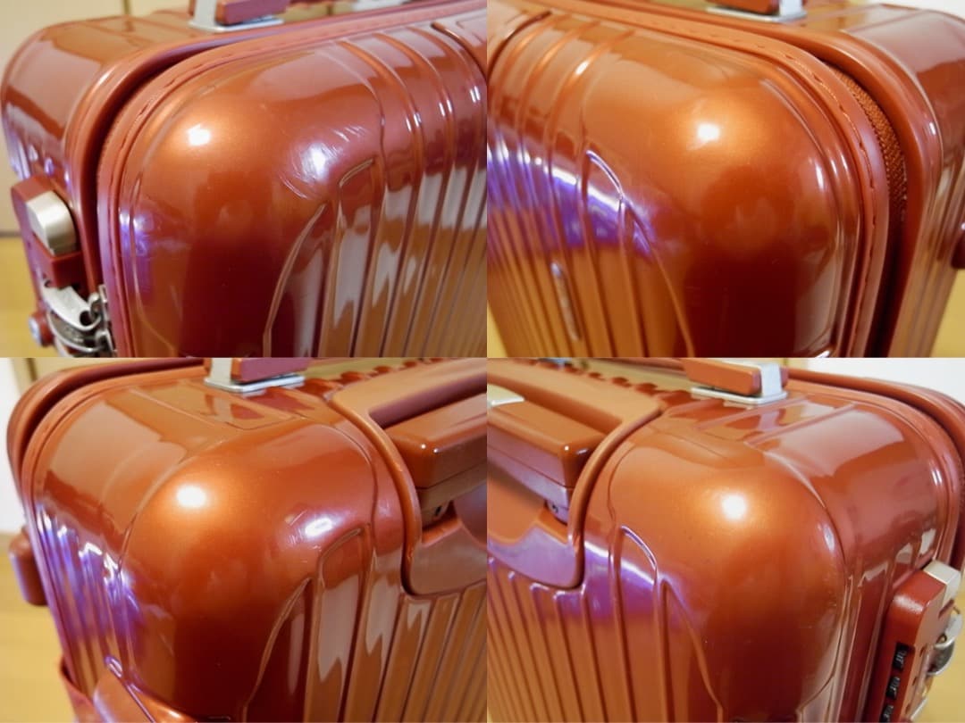 ◇リモワ サルサDX 定番人気色 レッド【機内持込可】メンテ・クリーニング済