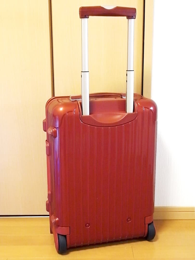 ◇リモワ サルサDX 定番人気色 レッド【機内持込可】メンテ・クリーニング済