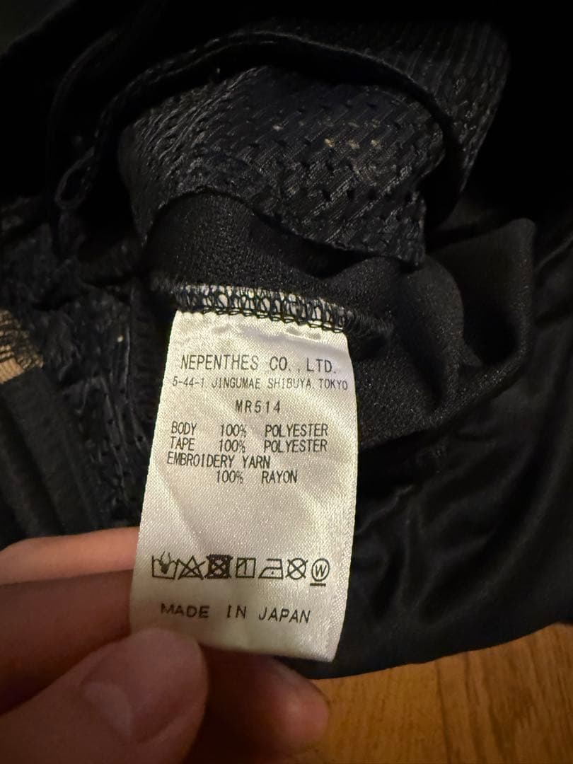 Needles XSトラックパンツ黒と金色値下げ⭕️