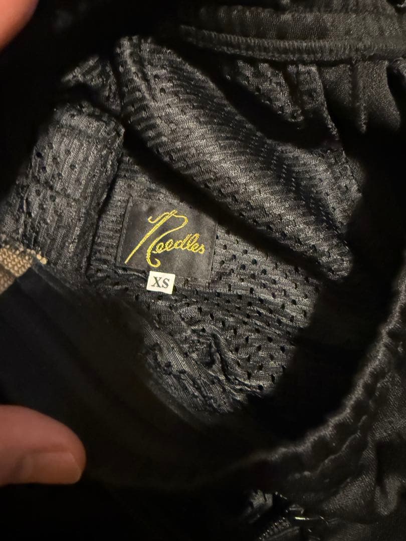 Needles XSトラックパンツ黒と金色値下げ⭕️
