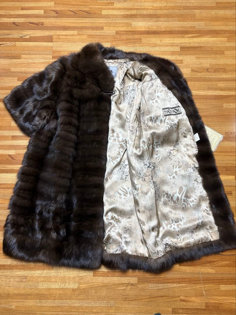 【EMBA エンバ】ロシアンセーブルコート 新品未使用
