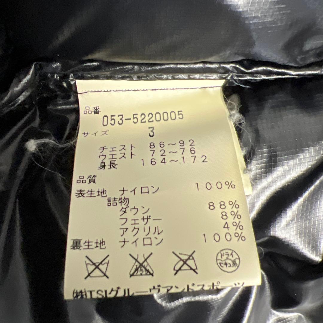 パーリーゲイツ 軽量 ダウンジャケット サイズ3