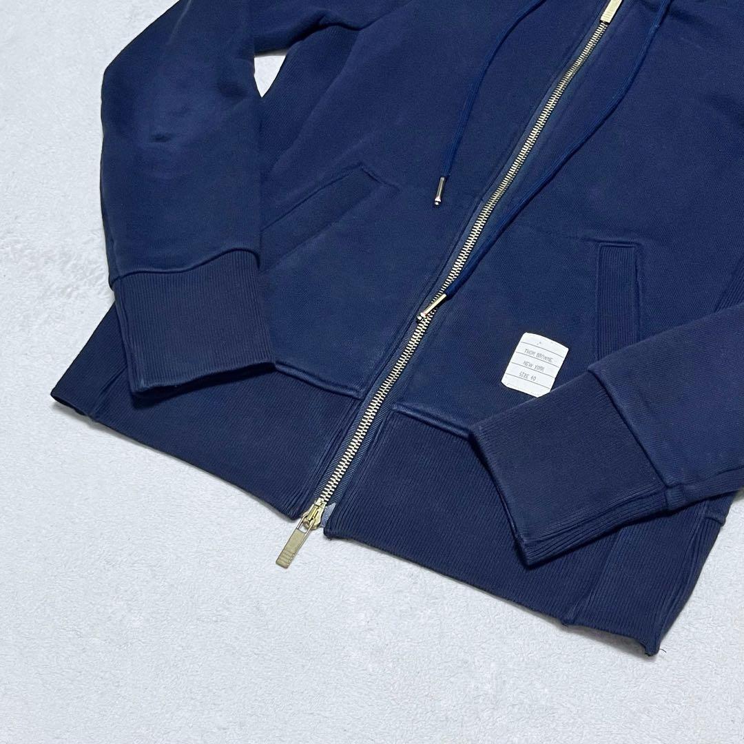 【高級・即完売デザイン】 トムブラウン 4bar トリコロール 正規品 パーカー