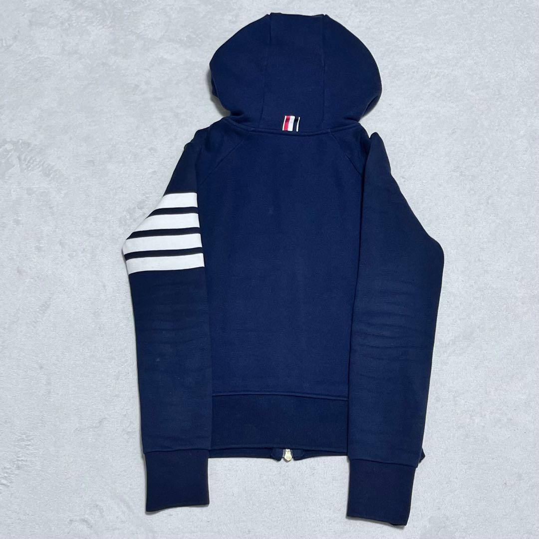 【高級・即完売デザイン】 トムブラウン 4bar トリコロール 正規品 パーカー