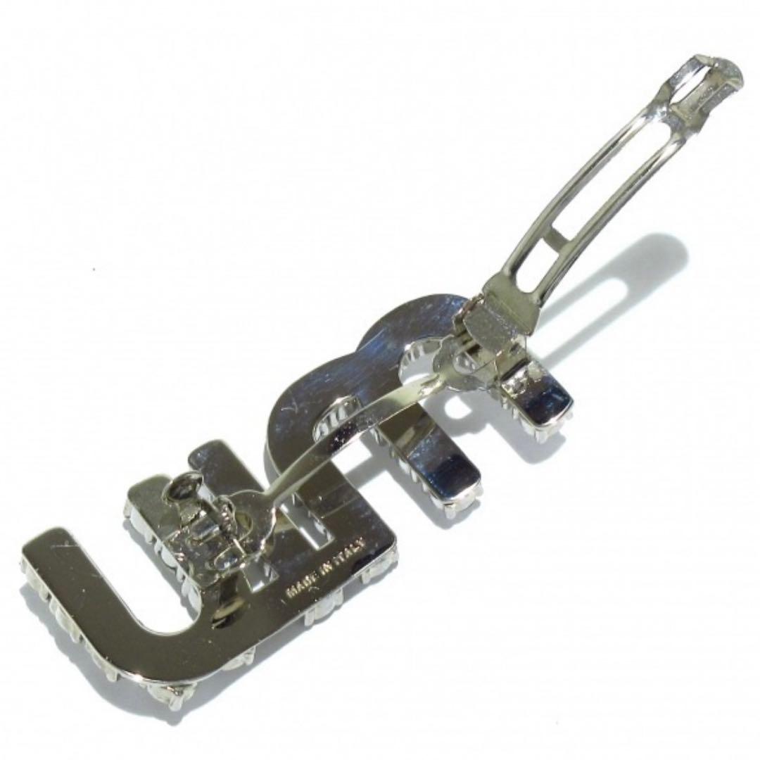 美品　MiuMiu クリスタルヘアクリップ　バレッタ ヘアアクセ　正規品保証