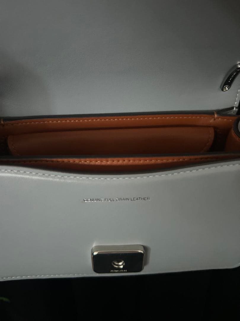 coach ショルダーバッグ 水色