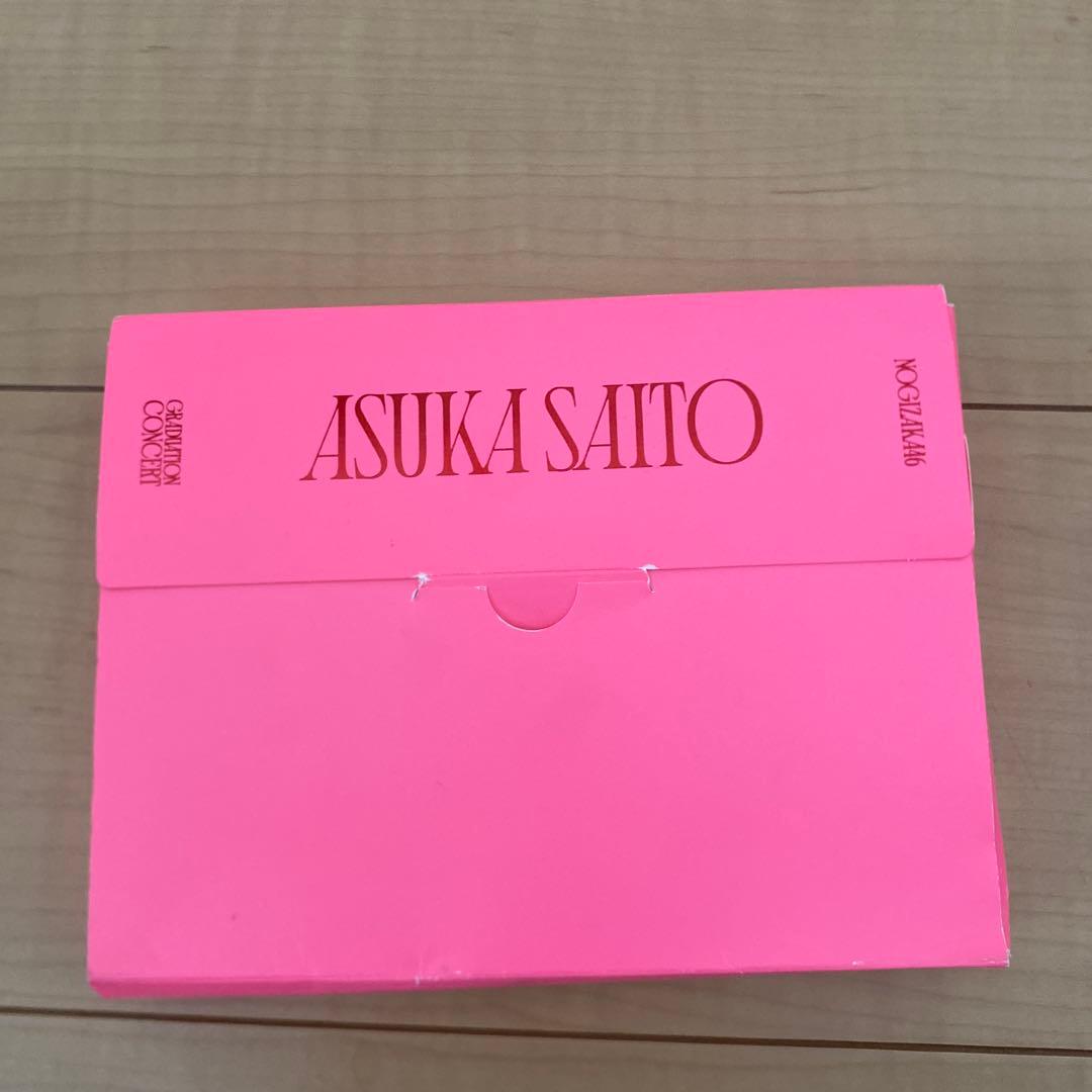 DVD盤　乃木坂46/NOGIZAKA46 ASUKA SAITO卒コン