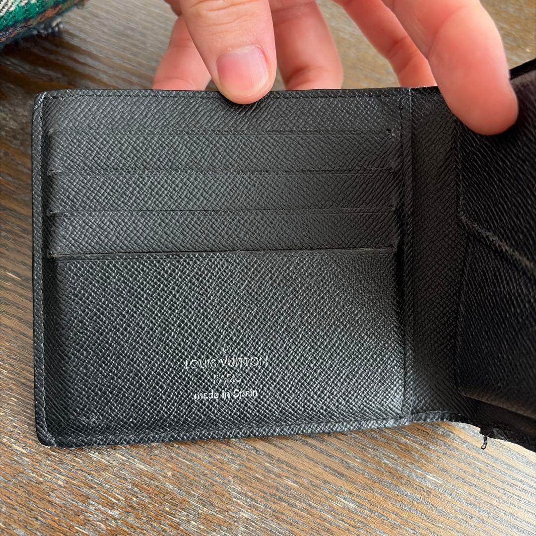 LOUIS VUITTON ポルトフォイユ　マルコ　エクリプス　二つ折り財布