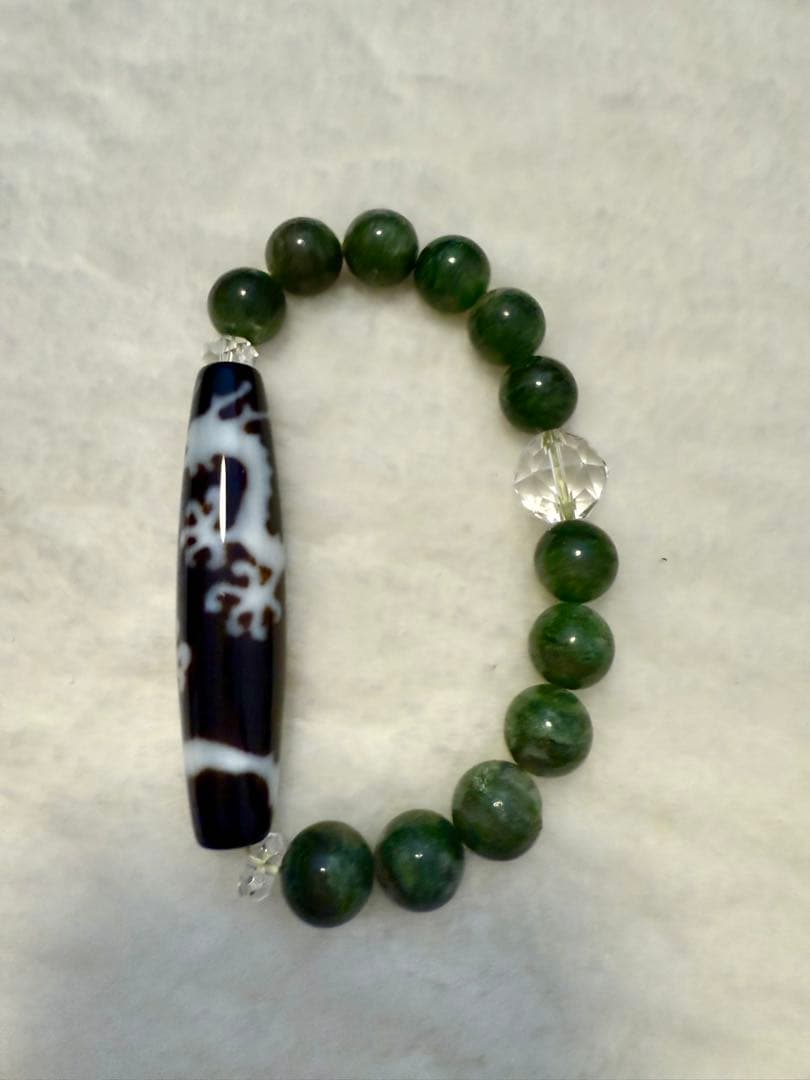 天珠つきパワーストーンセット