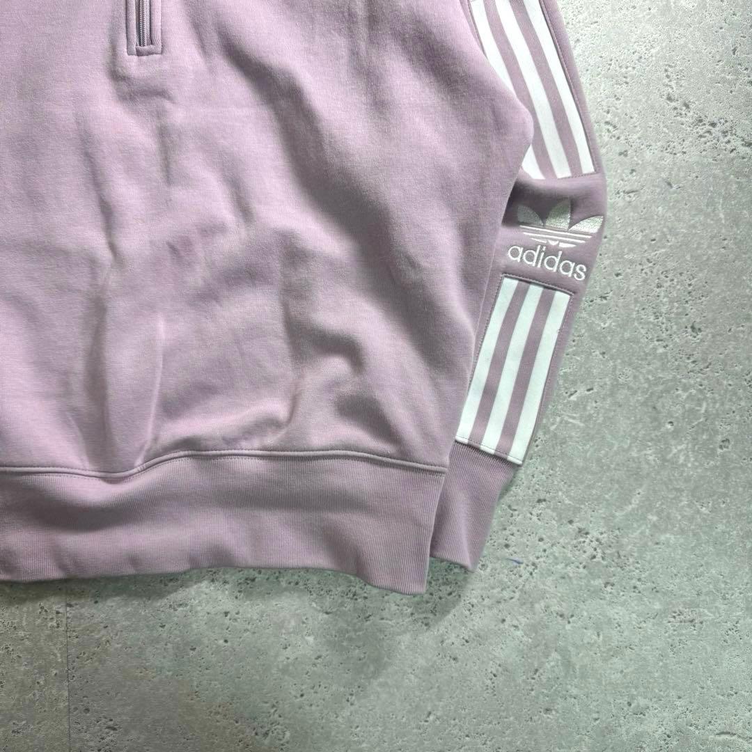 【希少】adidas ハーフジップ ジャージ Lisa 着用 ピンク M