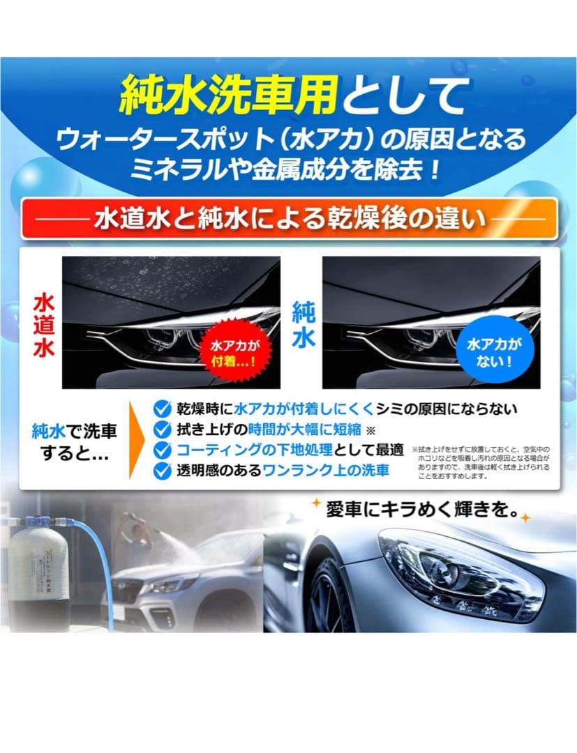 サンエイ化学 カートリッジ純水器 15L