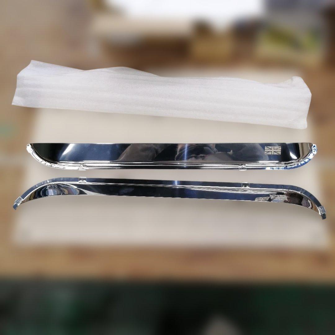 K*o様 ローバーミニ　ステンレスサイドバイザー　未使用