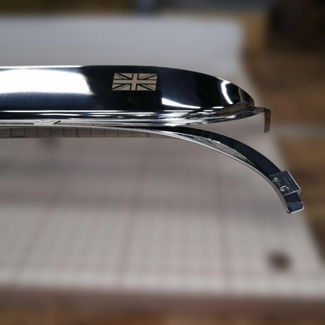 K*o様 ローバーミニ　ステンレスサイドバイザー　未使用