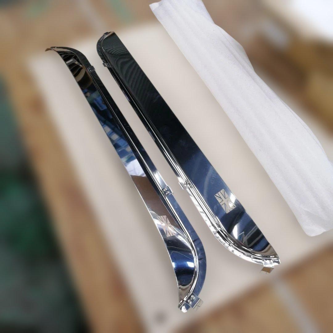 K*o様 ローバーミニ　ステンレスサイドバイザー　未使用