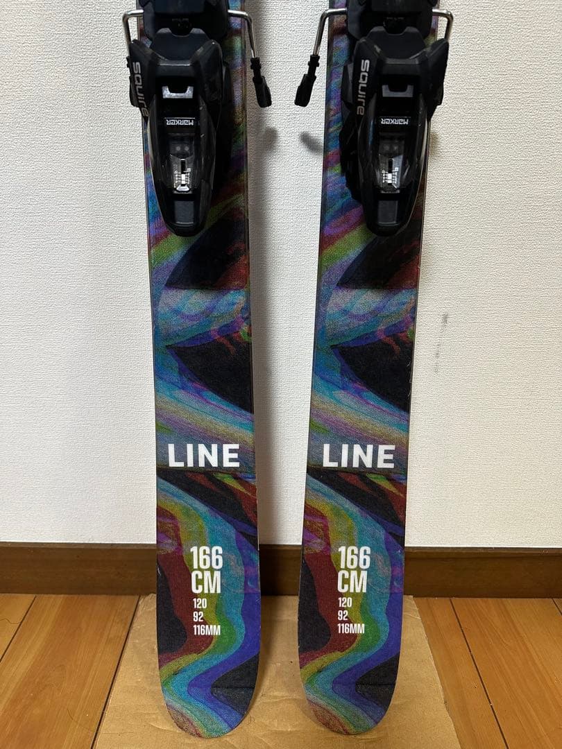 LINE HONEY BADGER スキー 166cm