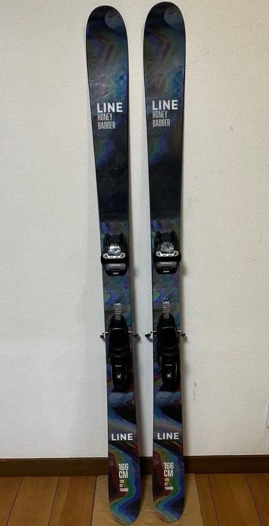LINE HONEY BADGER スキー 166cm