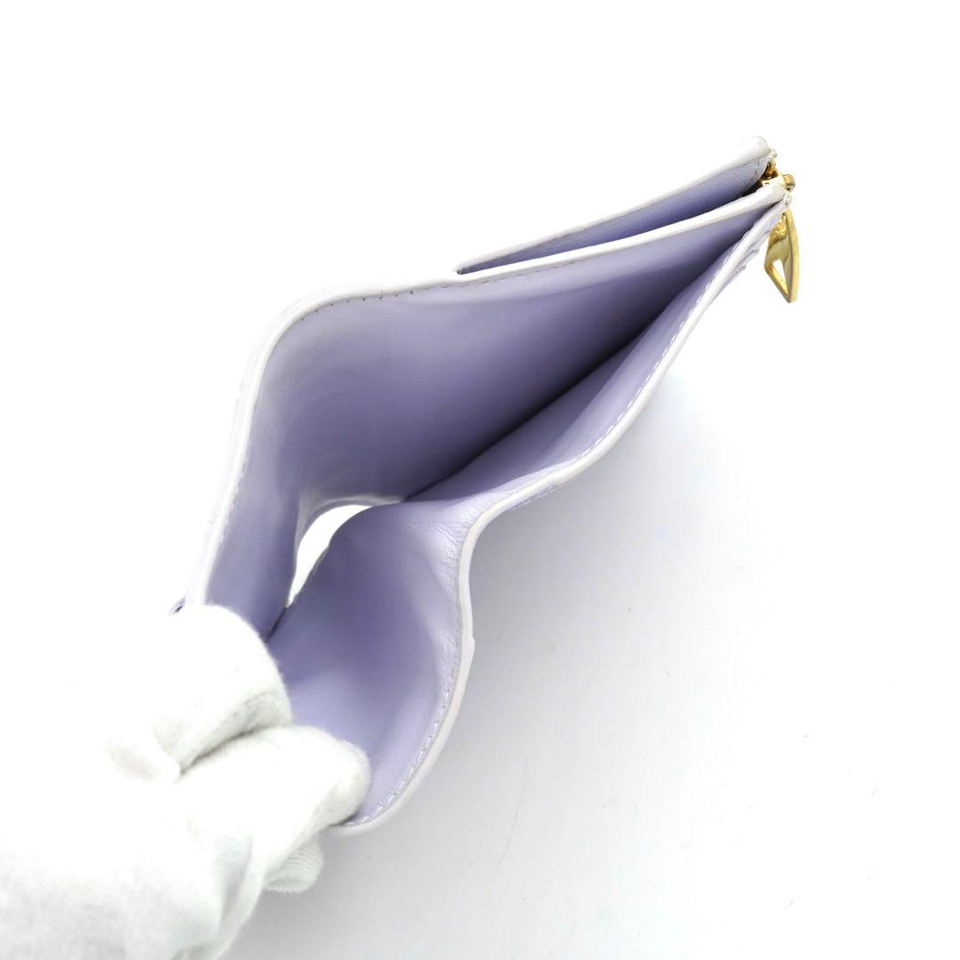 ✨未使用に近い✨　bottega veneta ミニ財布　マキシイントレ　刻印