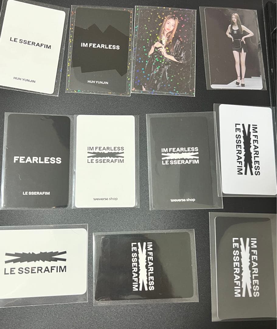 【値下げ・タイムセール】ルセラフィム　ユンジン　トレカ