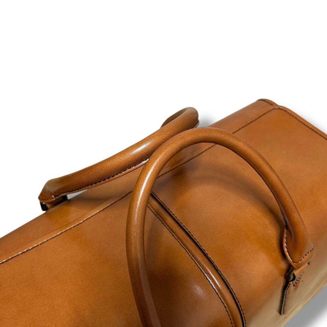 新品 未使用品✨ MIHAMA ボストンバッグ オールレザー 本革 大容量