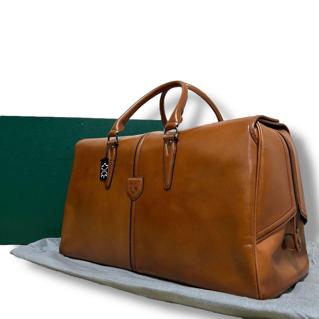 新品 未使用品✨ MIHAMA ボストンバッグ オールレザー 本革 大容量