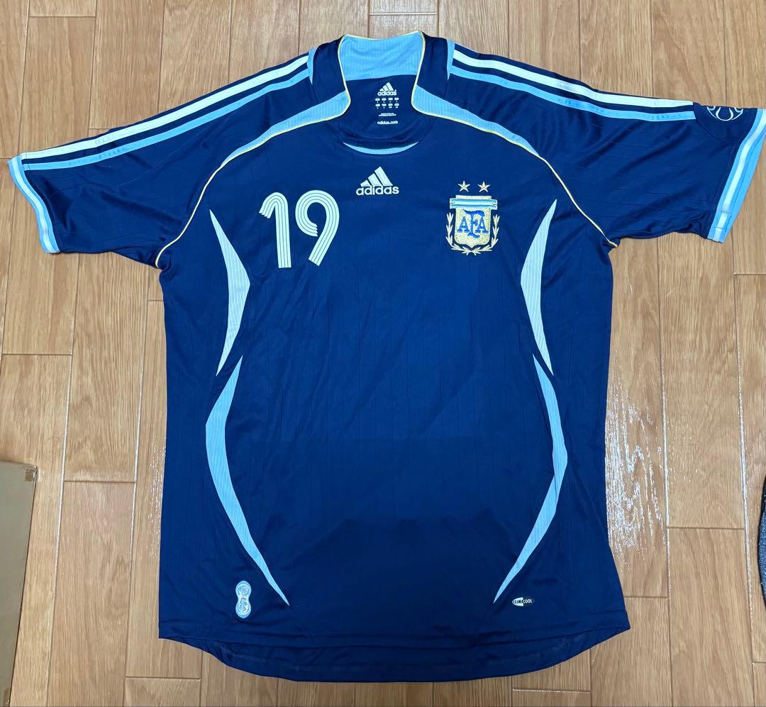 adidas アルゼンチン代表 メッシ ユニフォーム 2006 アウェイ