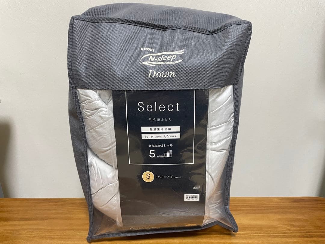 ニトリ 羽毛掛ふとん Select ULG-3 n S N-sleep Down