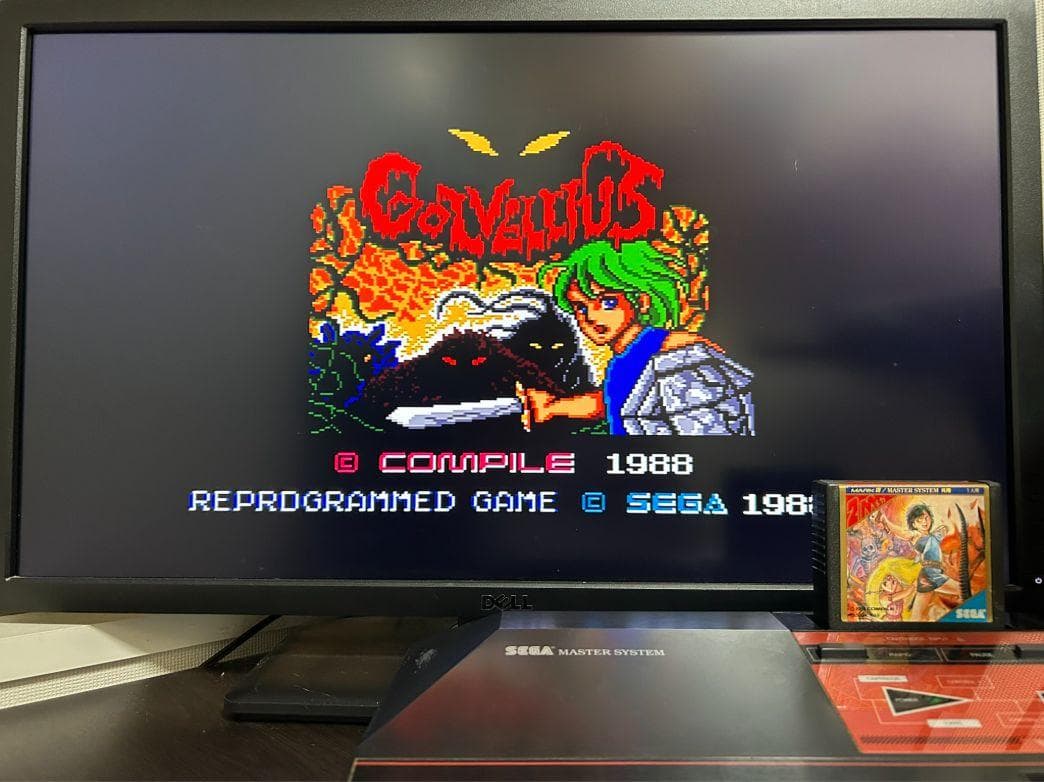 動作品 超劇レア セガ 魔王ゴルベリアス セガマーク3,マスターシステム