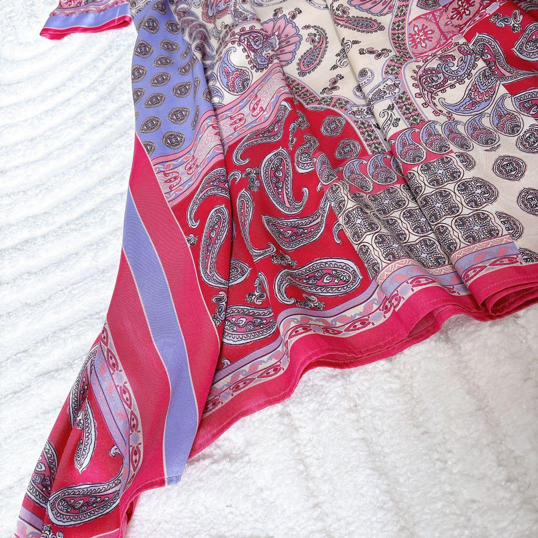 未使用級✨23ss即完売　グレースコンチネンタル ペイズリー柄ワンピース