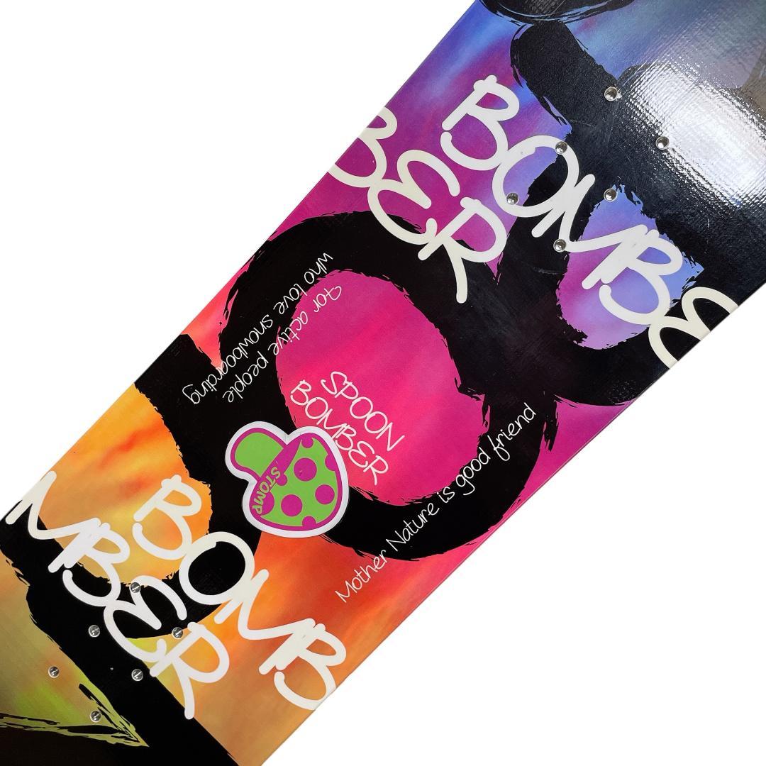 【美品♪】スノーボード2点セット「SPOON」130cm ジュニア キッズ