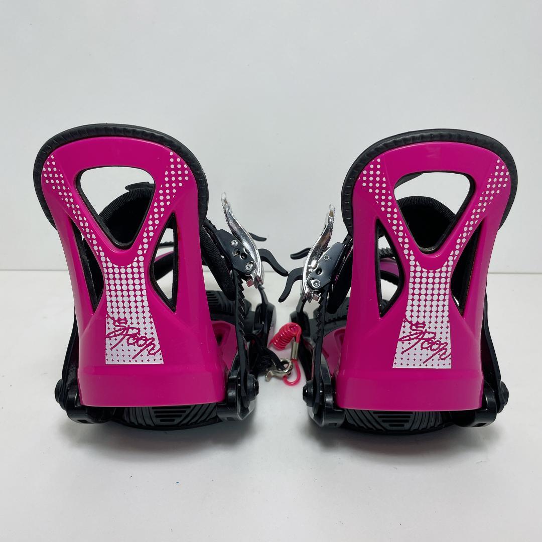 【美品♪】スノーボード2点セット「SPOON」130cm ジュニア キッズ