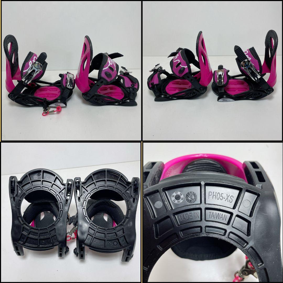 【美品♪】スノーボード2点セット「SPOON」130cm ジュニア キッズ