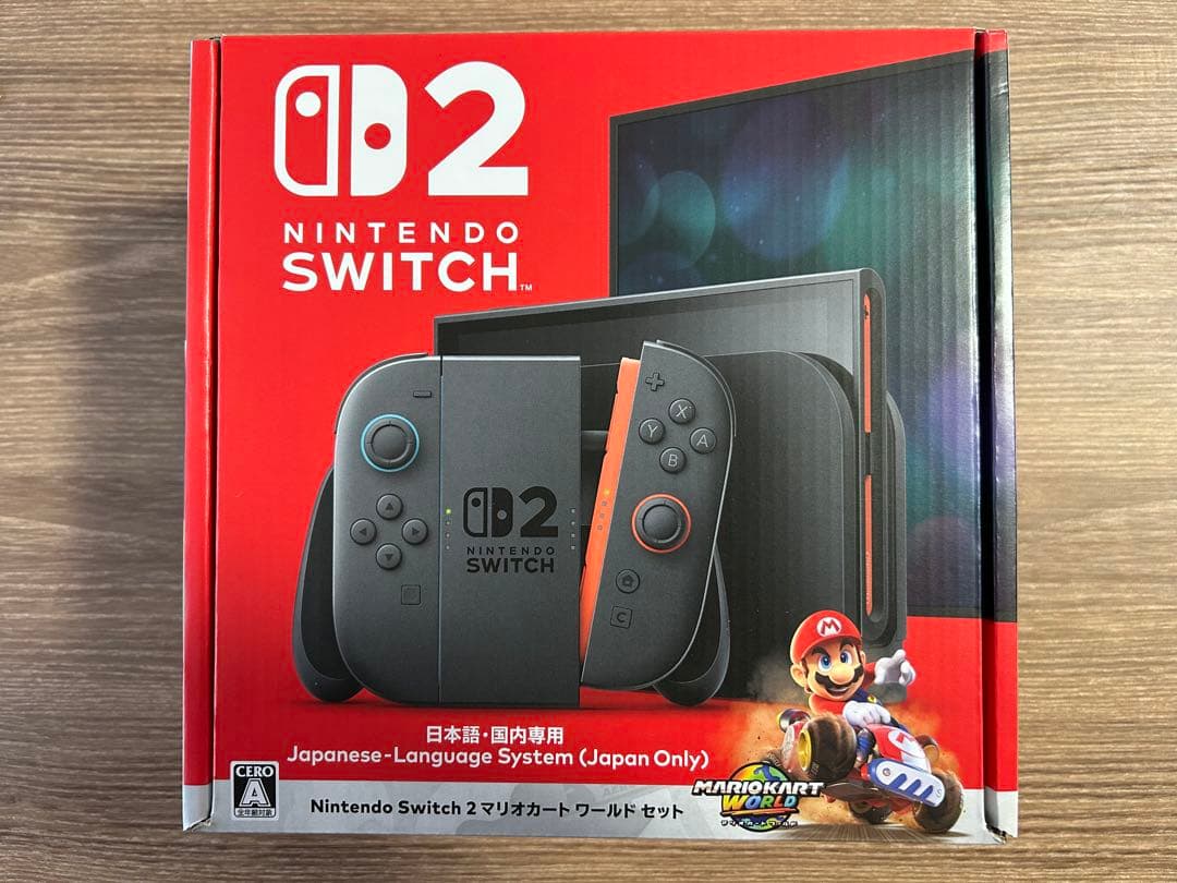 【新品 未使用】Nintendo Switch2 日本語専用 マリカセット 本体