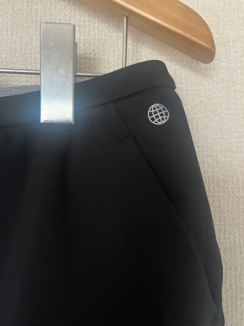 新品　adidas ゴルフ　モックネック　イエロー　スカート　セットアップ　L