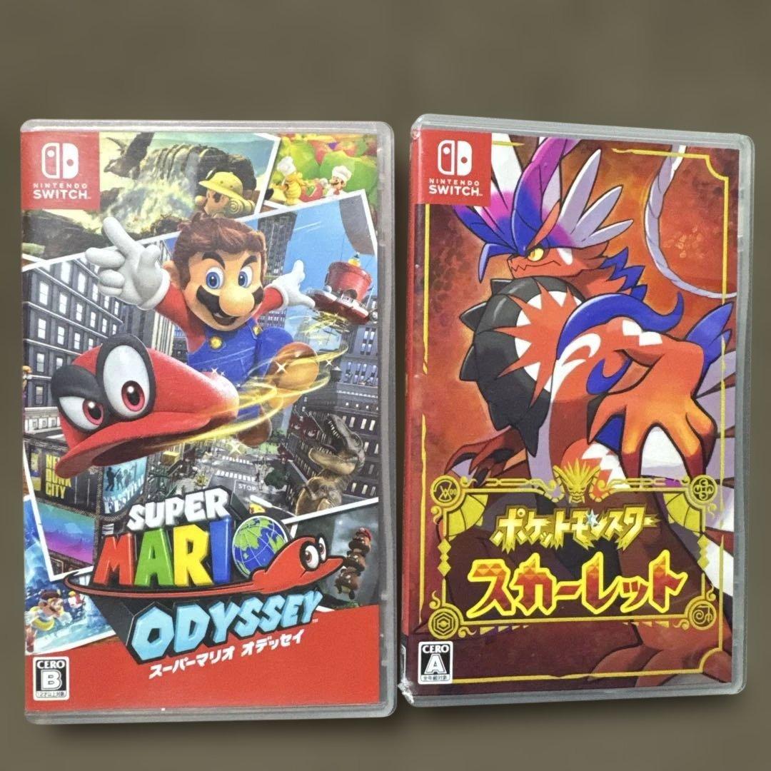 スーパーマリオ オデッセイ & ポケモンスター スカーレット