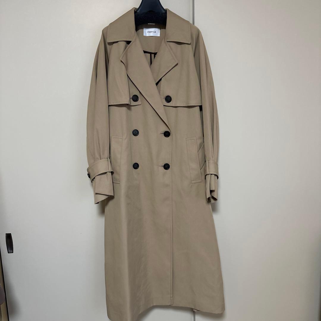 【新品未使用】FRAY I.D ベージュ トレンチコート