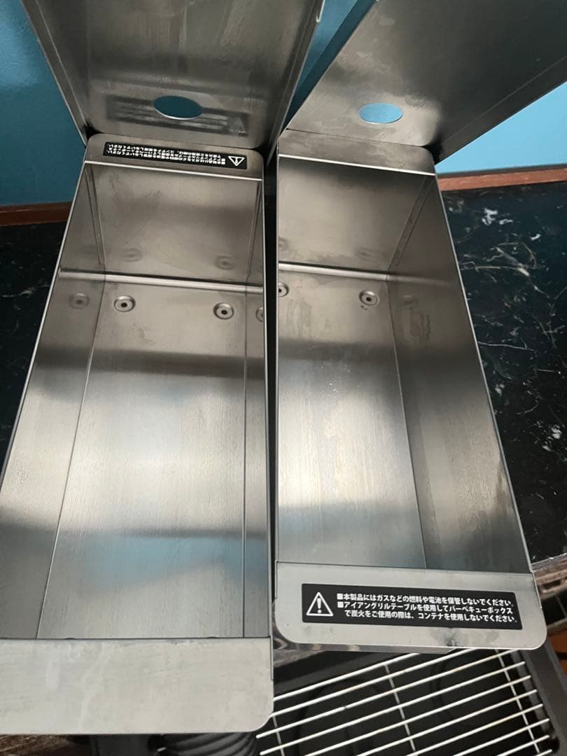 スノーピーク ステンボックス ハーフユニット　2個セット　 peak