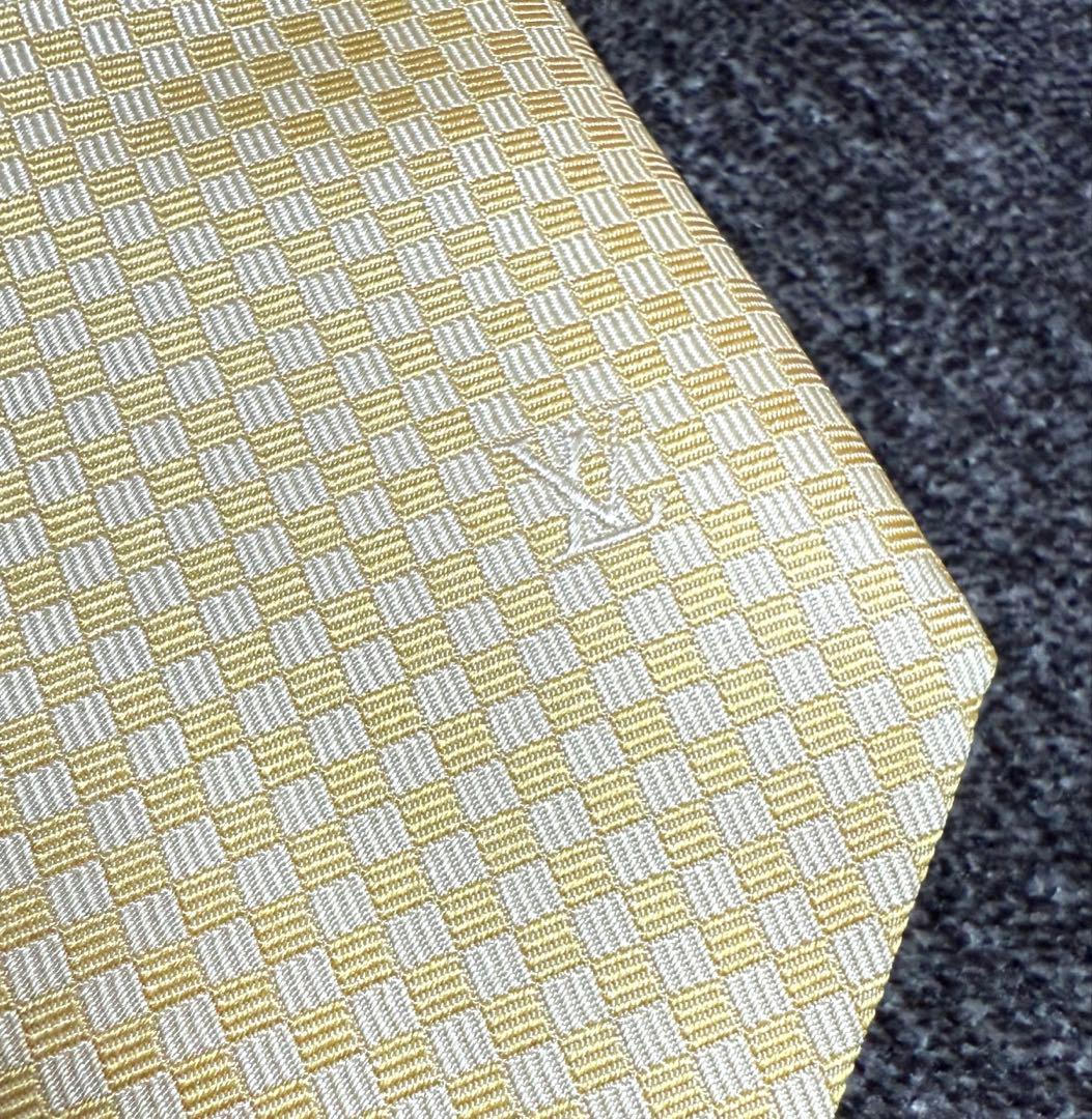 【新品】【週末限定値下げ】LOUIS VUITTON ネクタイ イエロー