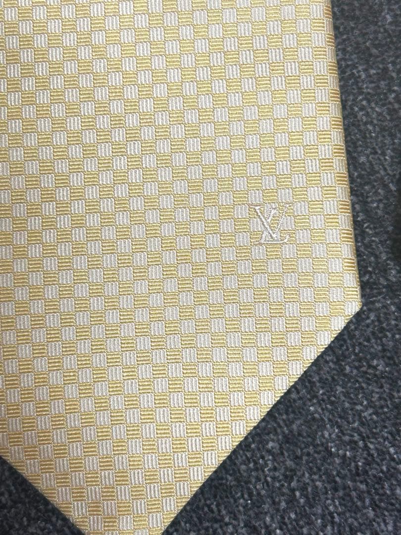 【新品】【週末限定値下げ】LOUIS VUITTON ネクタイ イエロー