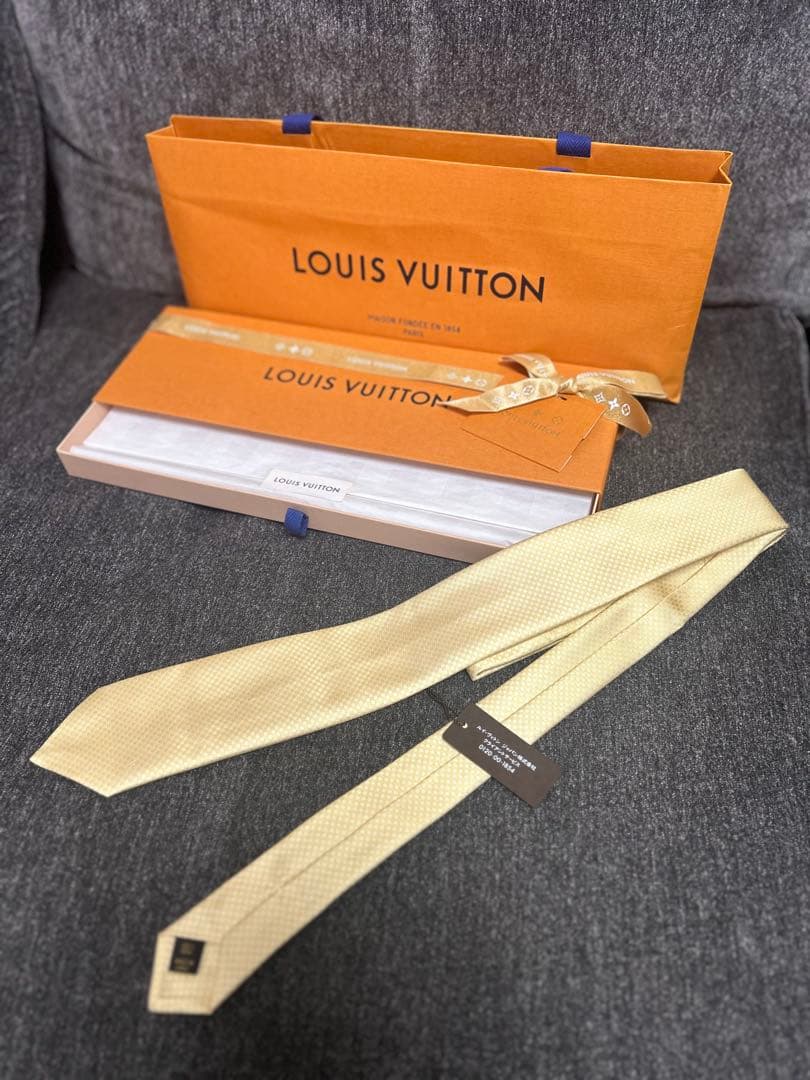 【新品】【週末限定値下げ】LOUIS VUITTON ネクタイ イエロー