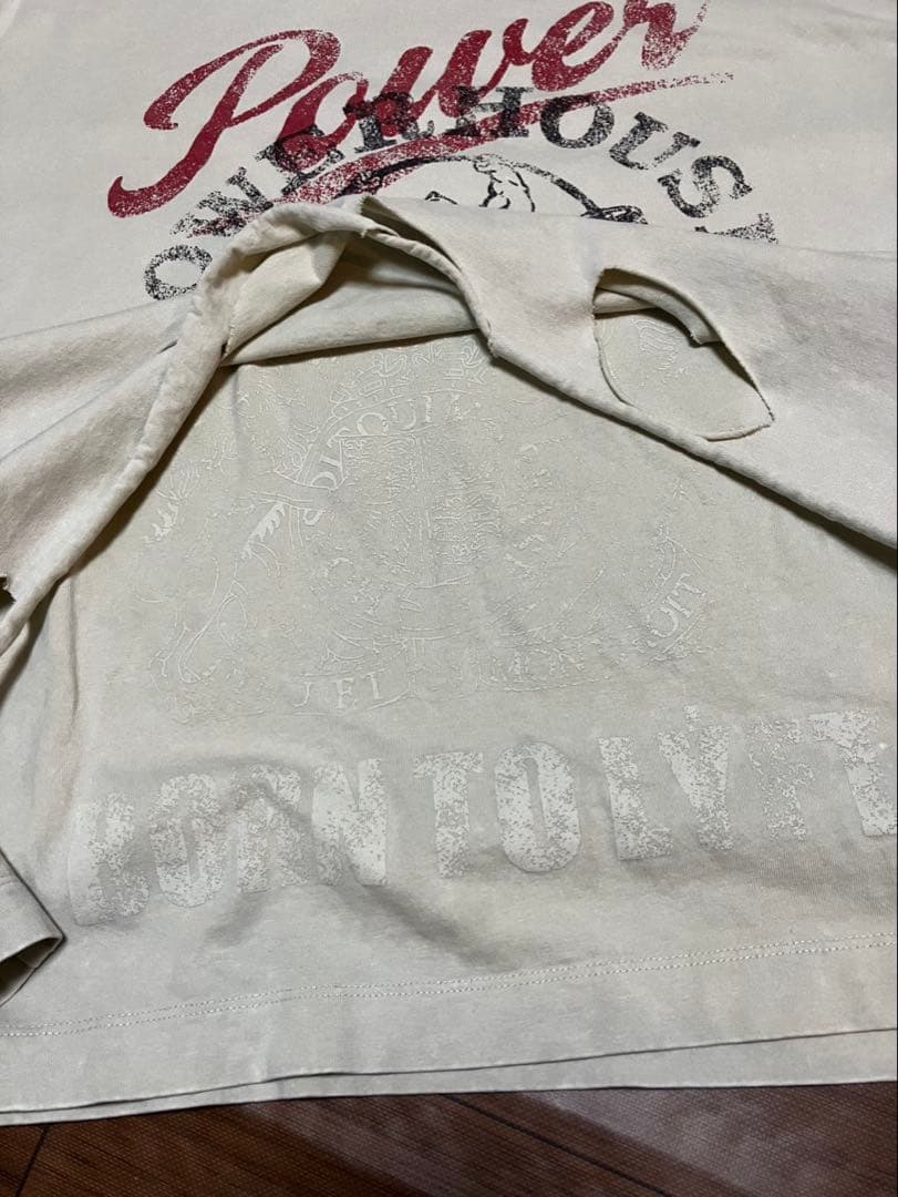 LYFT × POWER HOUSE GYM クロップドTシャツ