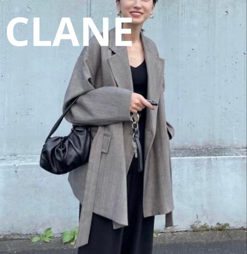 CLANE クラネ 2WAY BELT TAILORED JACKET