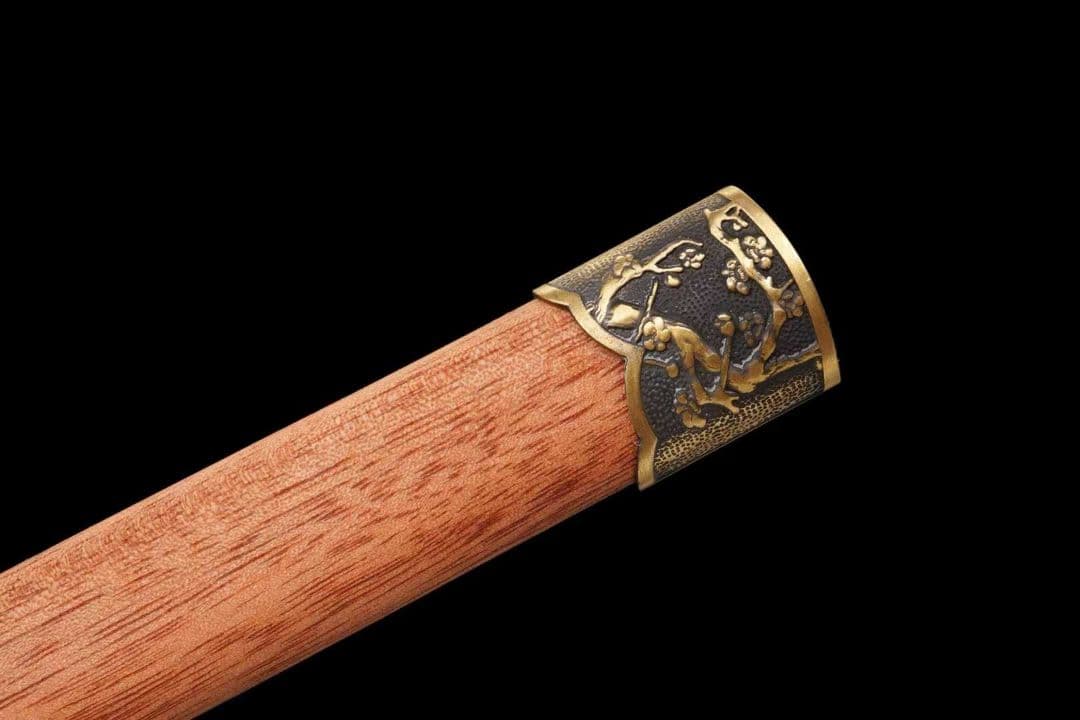 【全銅小剣】 古兵器 刀装具 日本刀　模造刀 居合刀 武士道 鑑賞用 美術刀