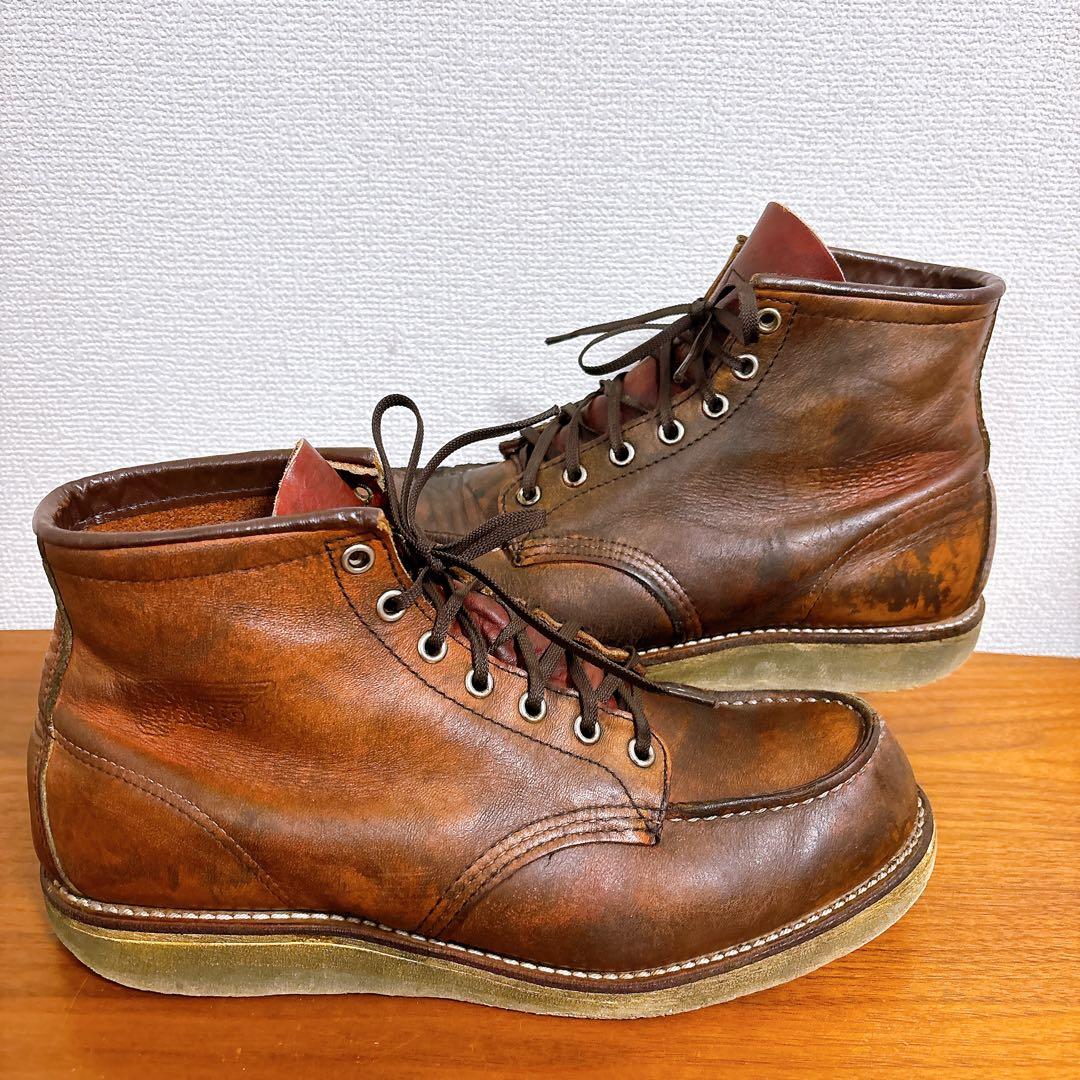RED WING レッドウィング 8131 モックトゥ ワークブーツ ブラウン