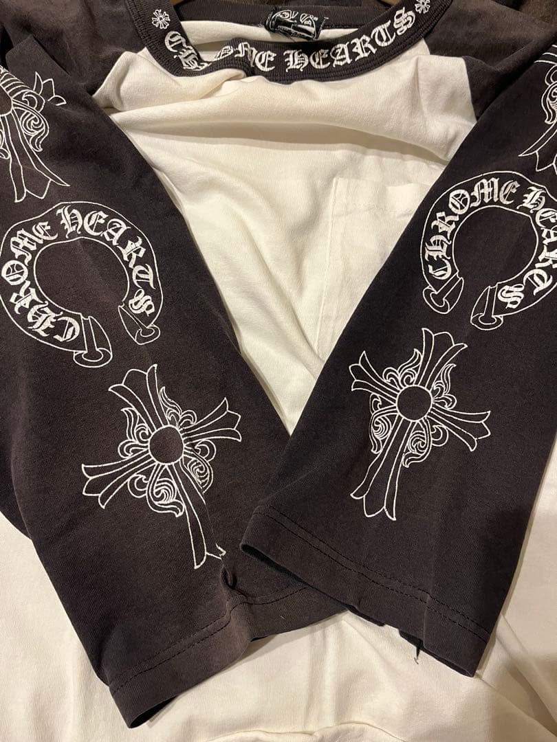 Chrome Hearts ラグランスリーブカットソー