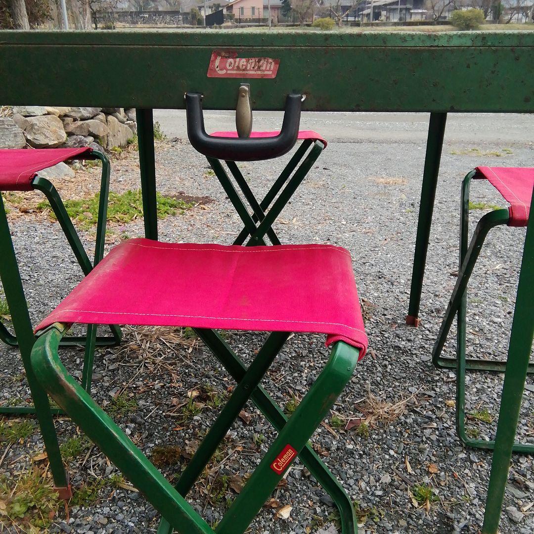 T*様 コールマンColeman60sピクニックテーブルセットビンテージ