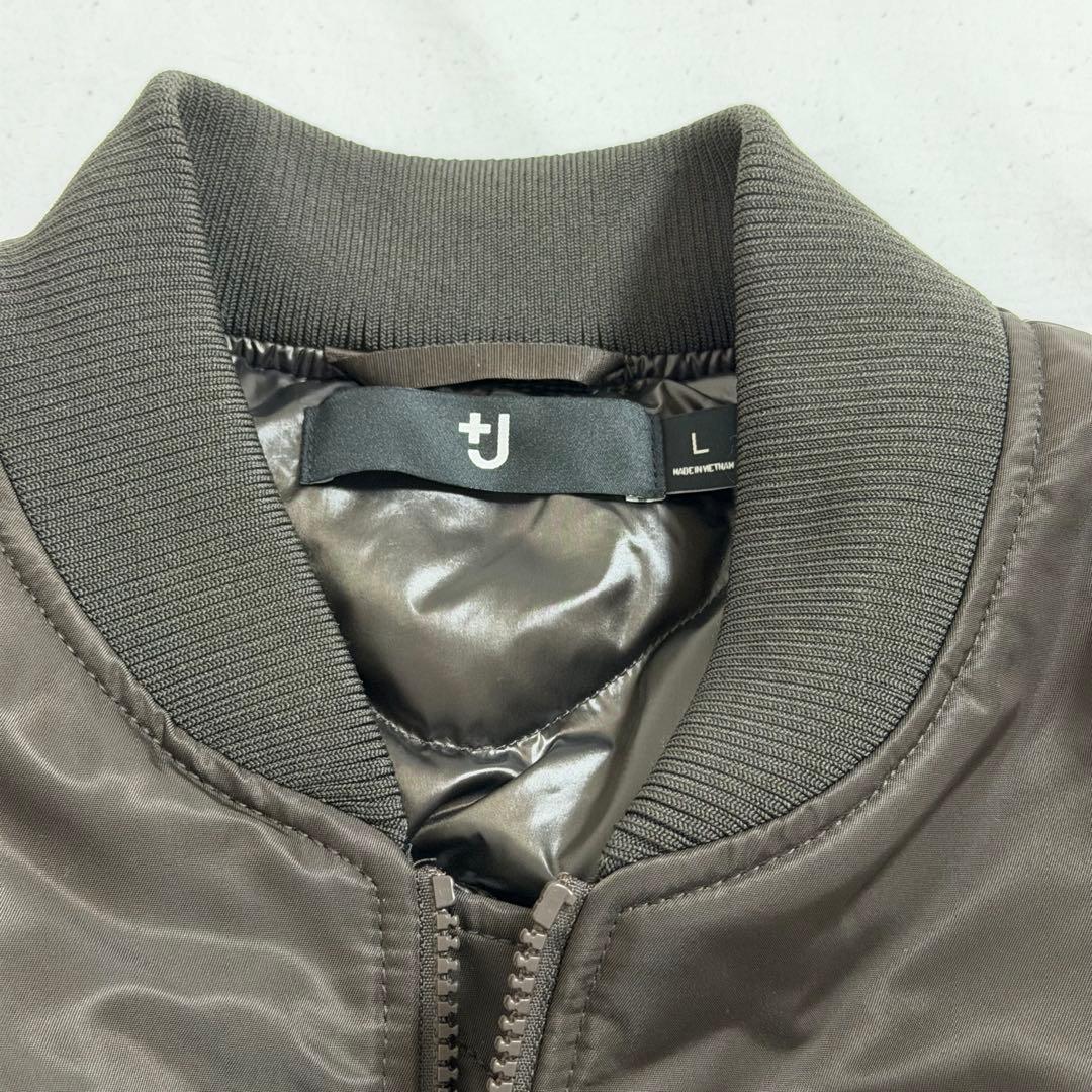 未使用 UNIQLOハイブリッドダウンオーバーサイズ MA-1 +J