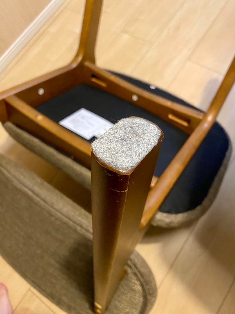 ニトリ　リラックスワイド　リビングダイニング1人用チェア　モカ