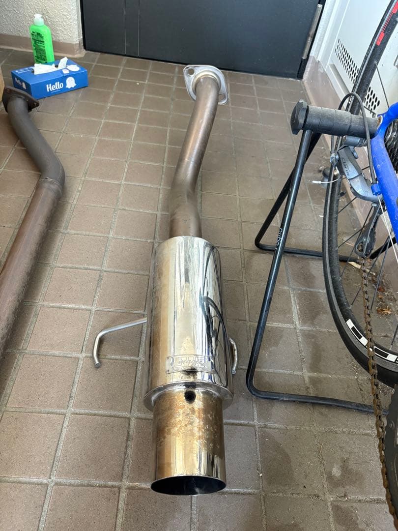 コカ. JIC magic ステンレスマフラー